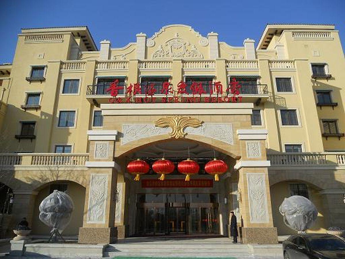 Q And X Hot Spring Resort Qingdao Zewnętrze zdjęcie